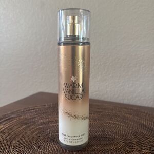 Bath & Body Works WARM VANILLA SUGAR Fine Fragrance Body Mist Spray 8Oz